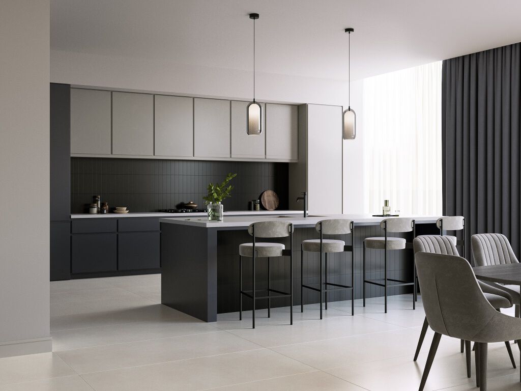 Cocina Iluma Beige con Negro,,hi-res