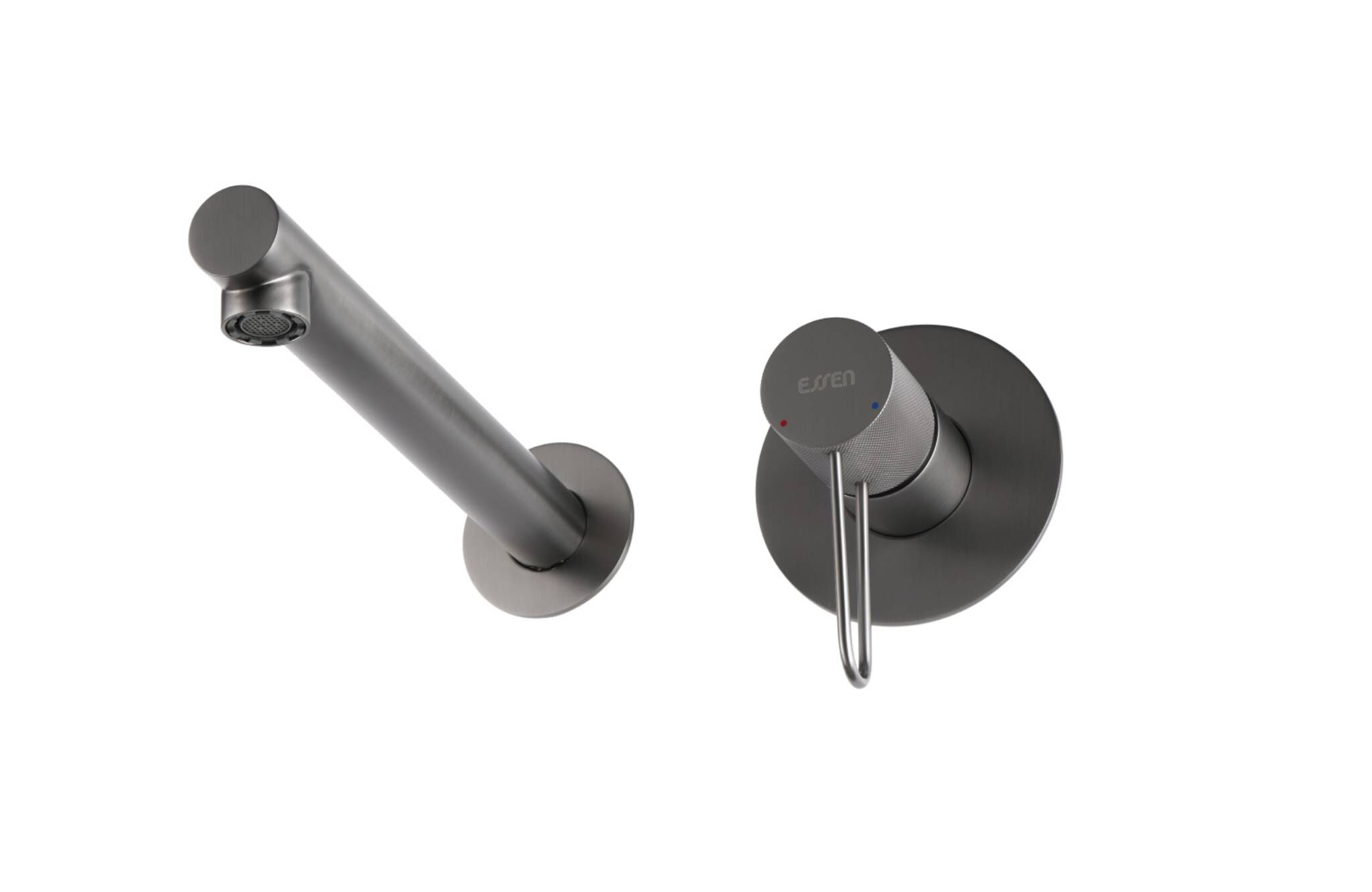 Llave de muro para lavabo línea Meyer en titanio mate,,hi-res image number null