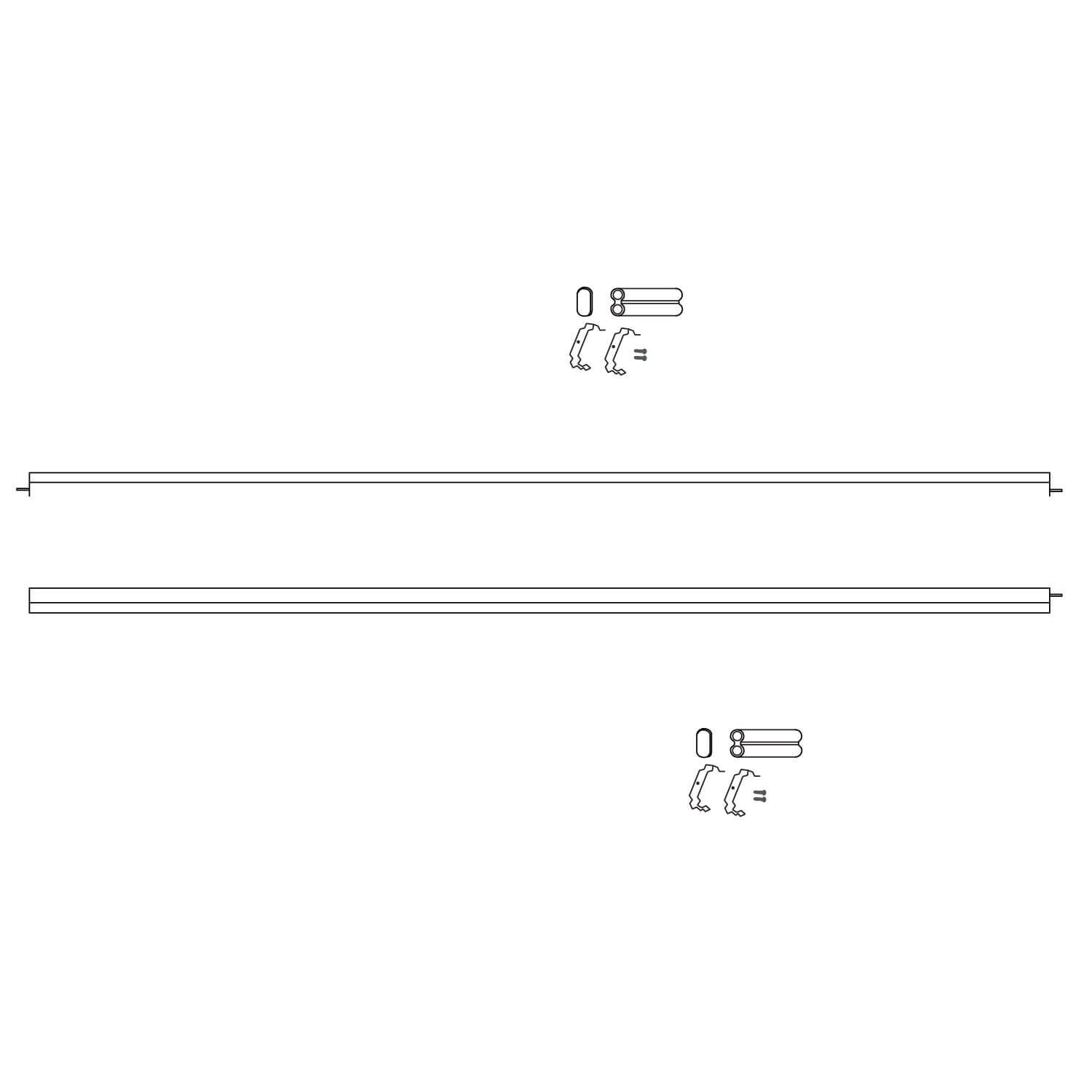Lampara montecarlo de luz led para espejo unico,,hi-res image number null