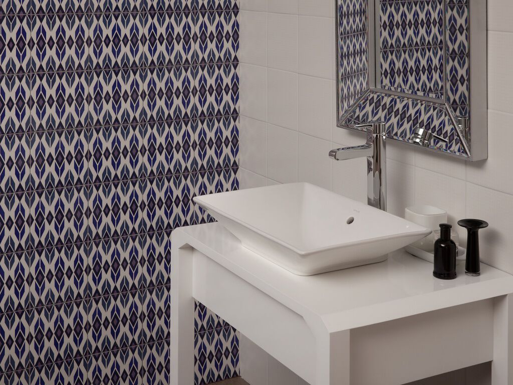 Ba&ntilde;o Dots Azul,,hi-res