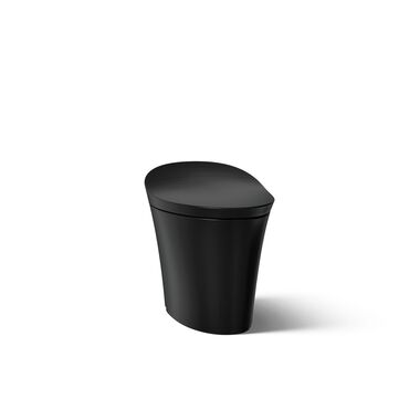 Sanitario inteligente Veil alargado de una pieza con descarga doble