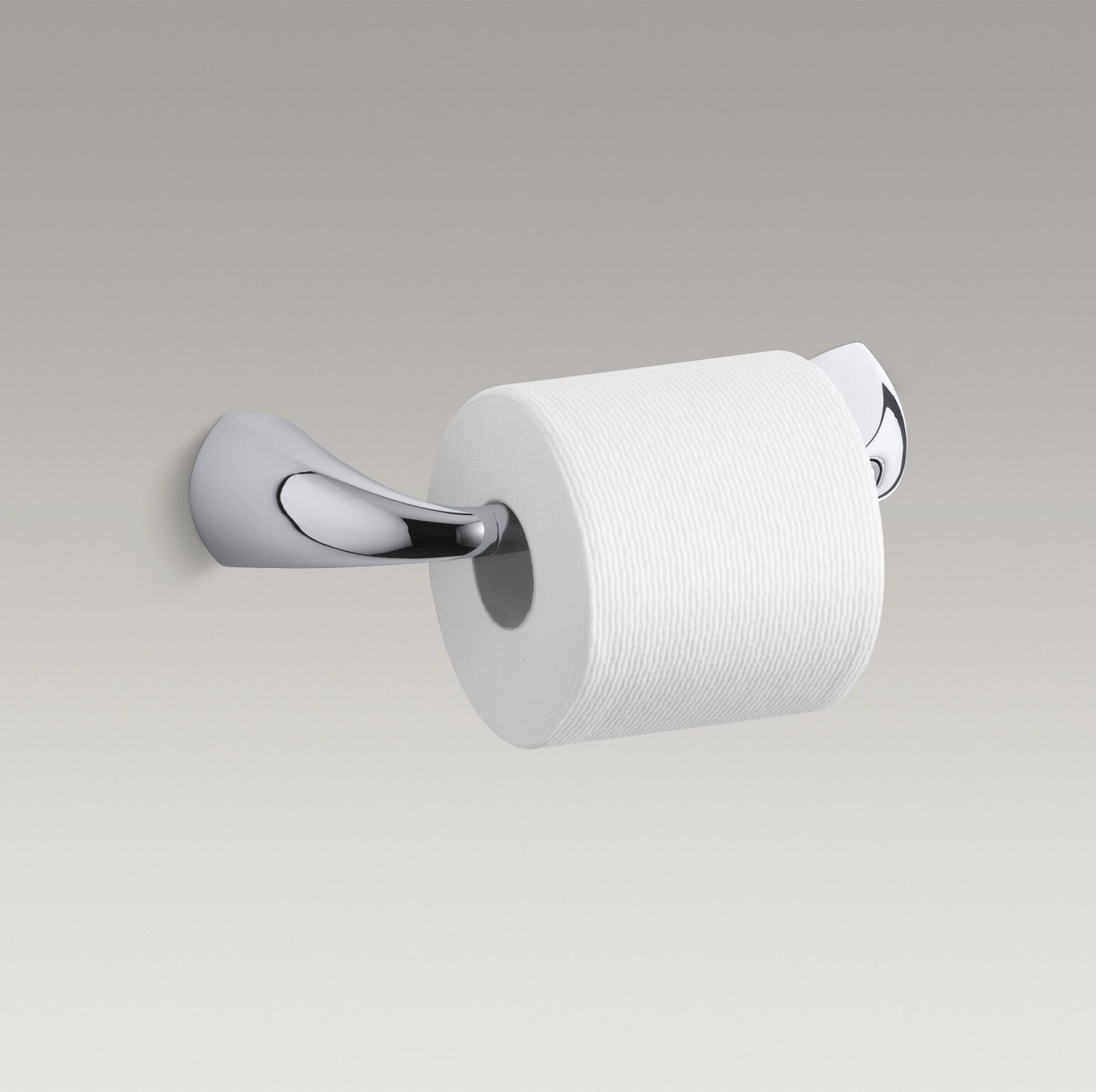 Porta papel horizontal para baño línea Alteo en cromo pulido,,hi-res image number null