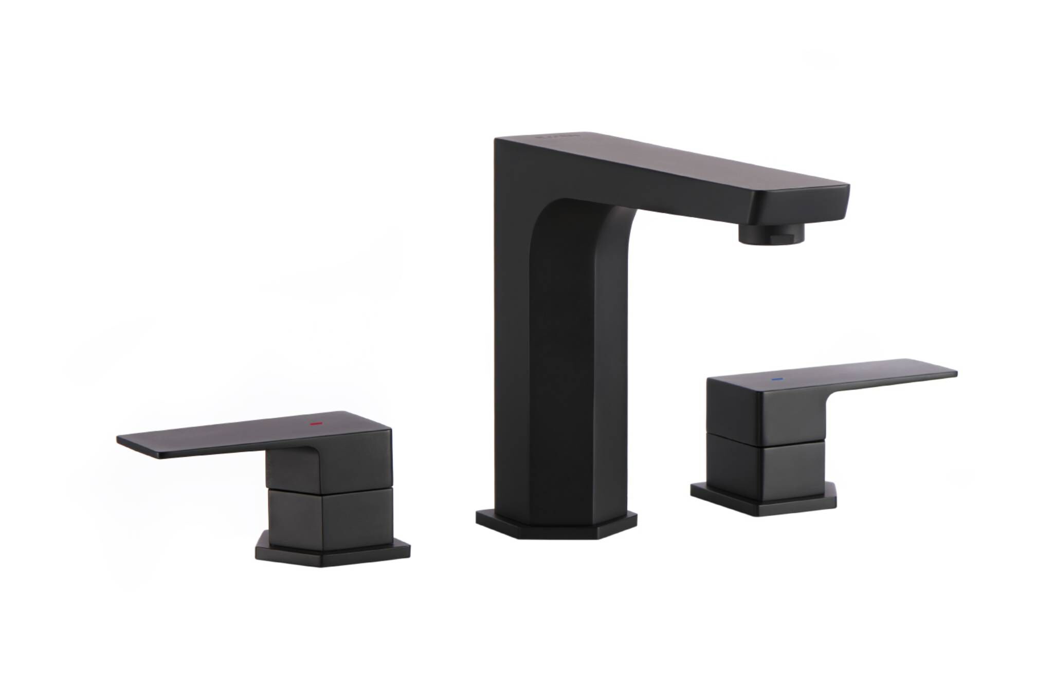 Llave duomando para lavabo línea Dessau en negro mate,,hi-res image number null