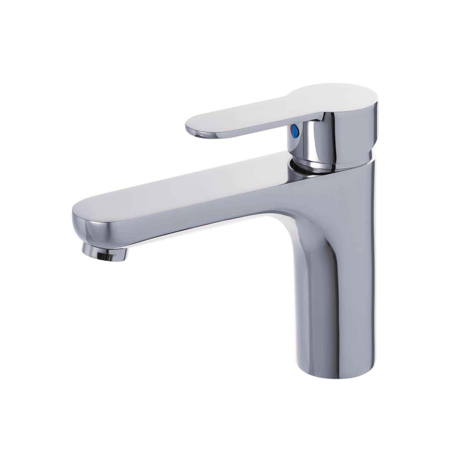 Llave monomando media para lavabo línea Georgia en cromo pulido,,hi-res image number null