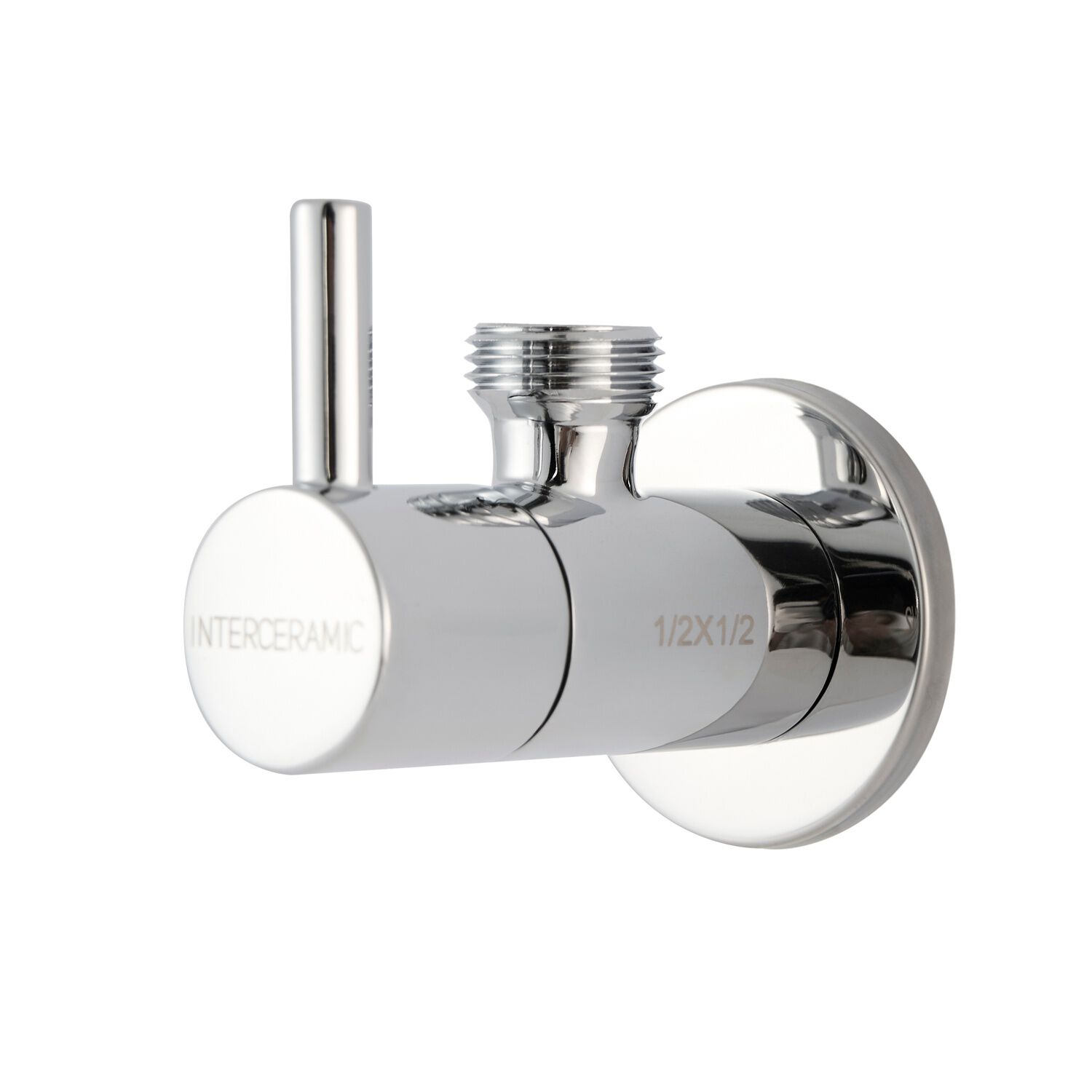 Llave Universal De Control Angular 1/2 A 1/2 De Pulgada En Cromo Pulido,,hi-res image number null