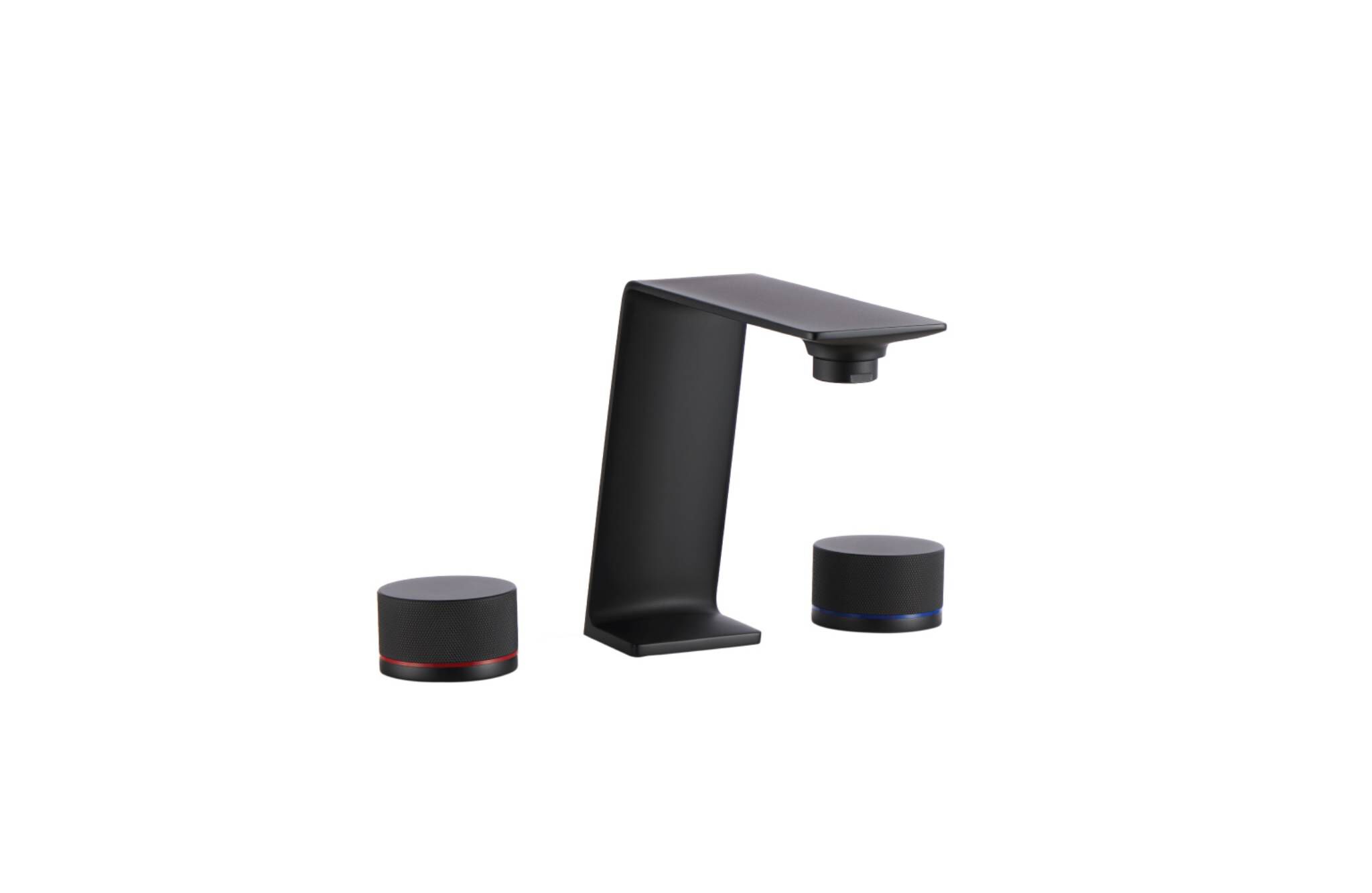 Llave duomando para lavabo línea Weismar en negro mate,,hi-res image number null