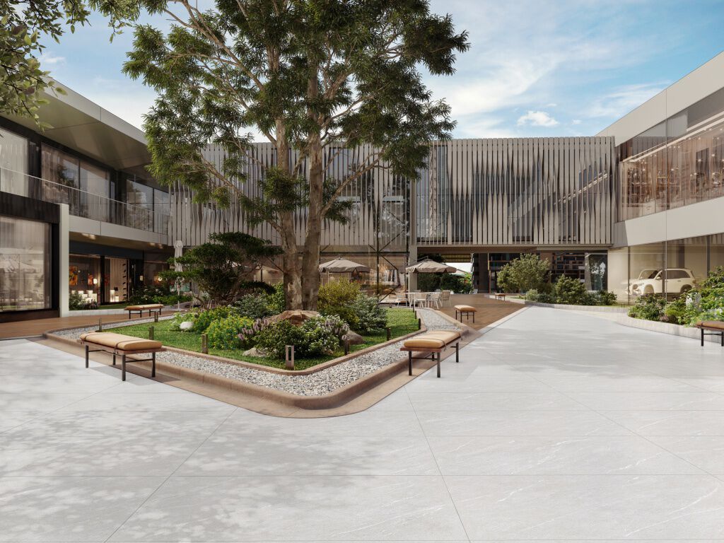 Uso Comercial Arkistone Blanco con Caf&eacute;,,hi-res