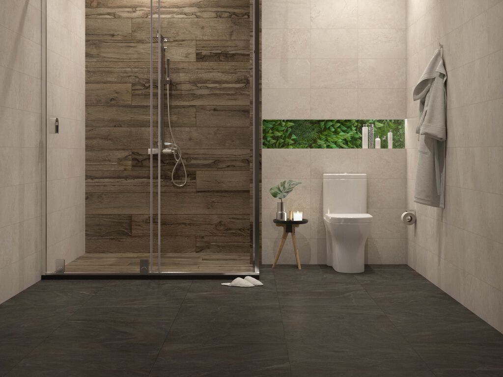 Baño Acadia Beige con Café,,hi-res
