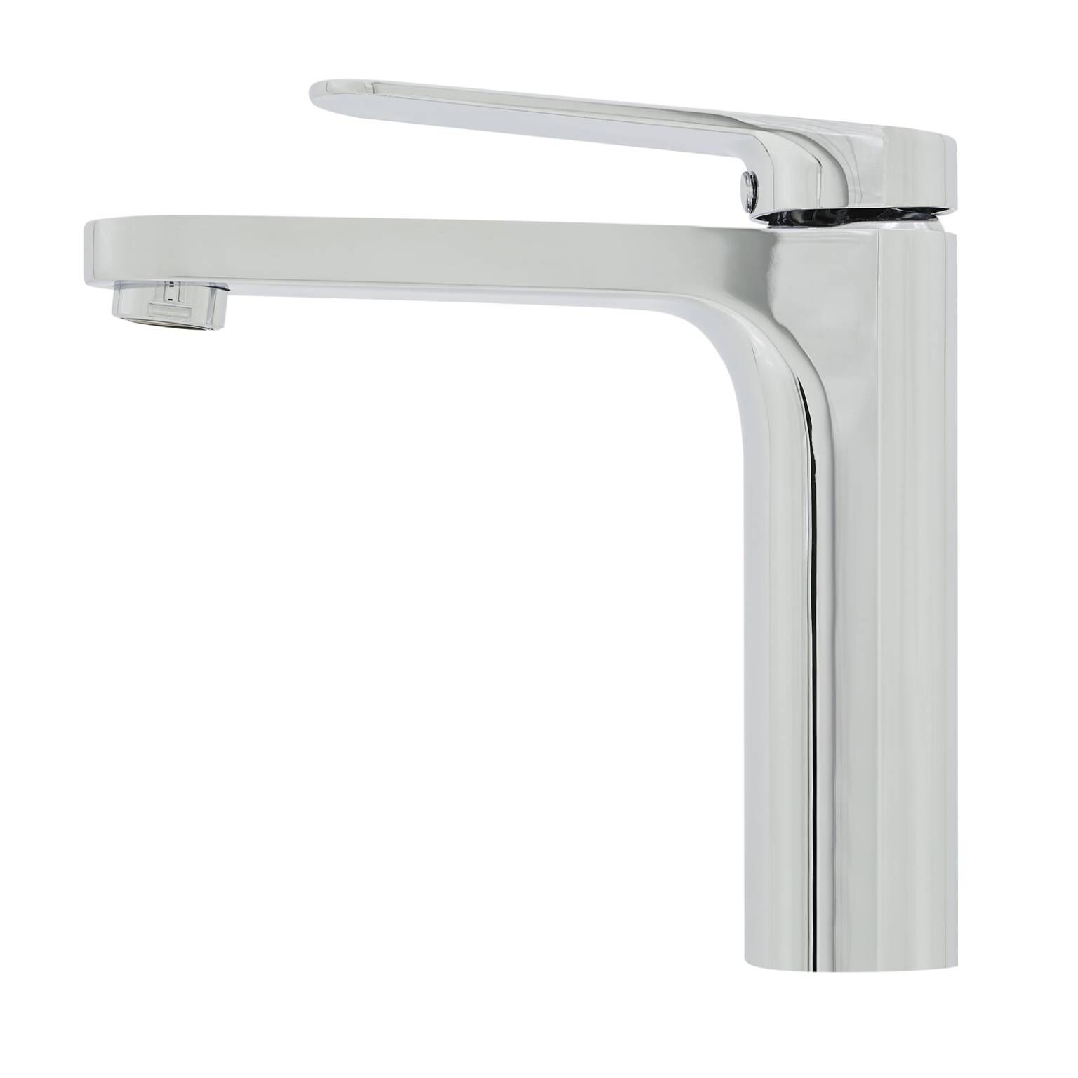 Llave monomando baja para lavabo línea Praga en cromo pulido,,hi-res image number null