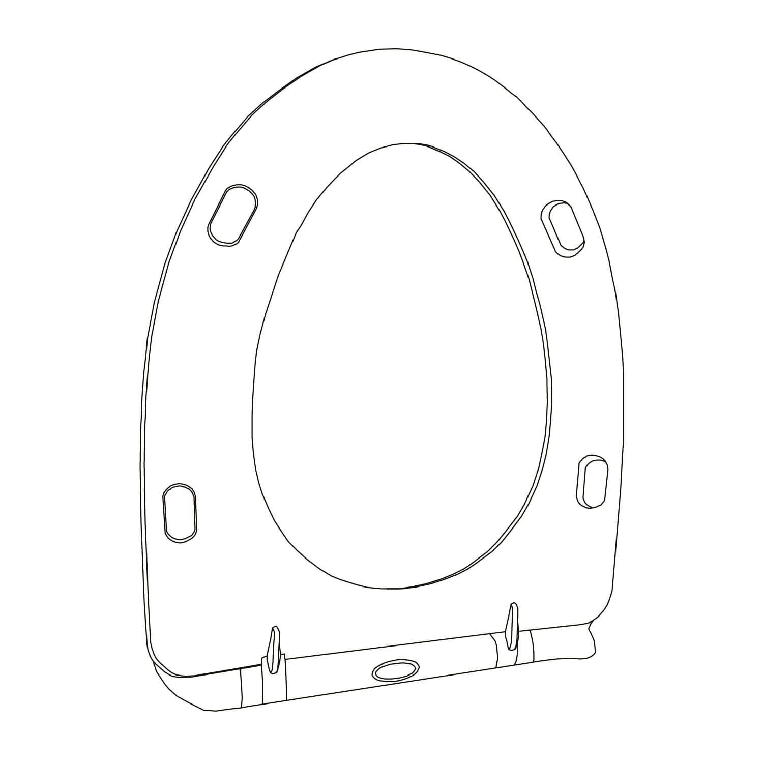 Asiento victoria para sanitario blanco,,hi-res