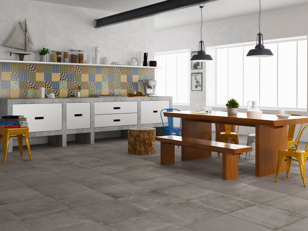 Cocina Dots Gris con Multicolor,,hi-res
