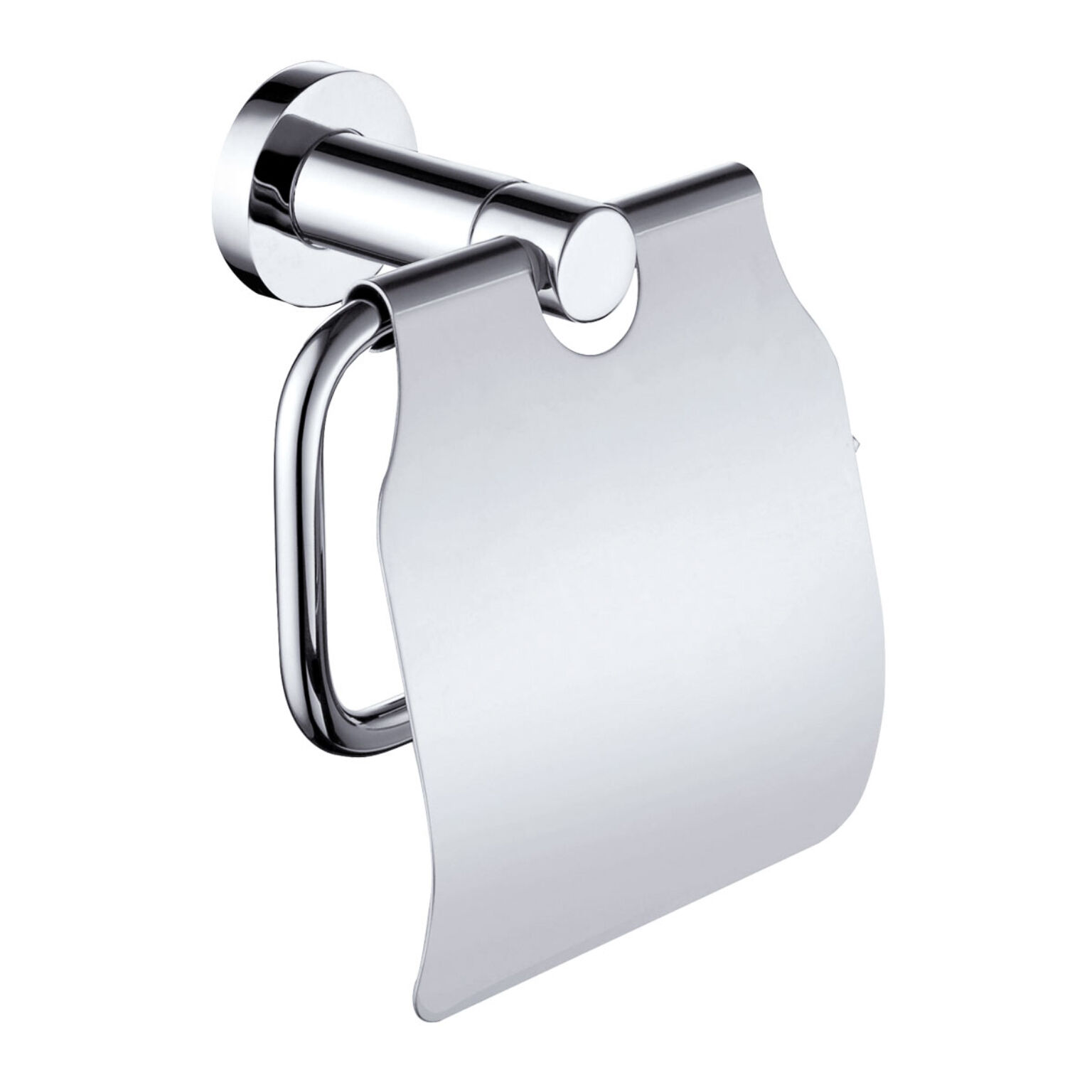 Porta papel horizontal para baño línea Ribbon® en cromo pulido,,hi-res image number null
