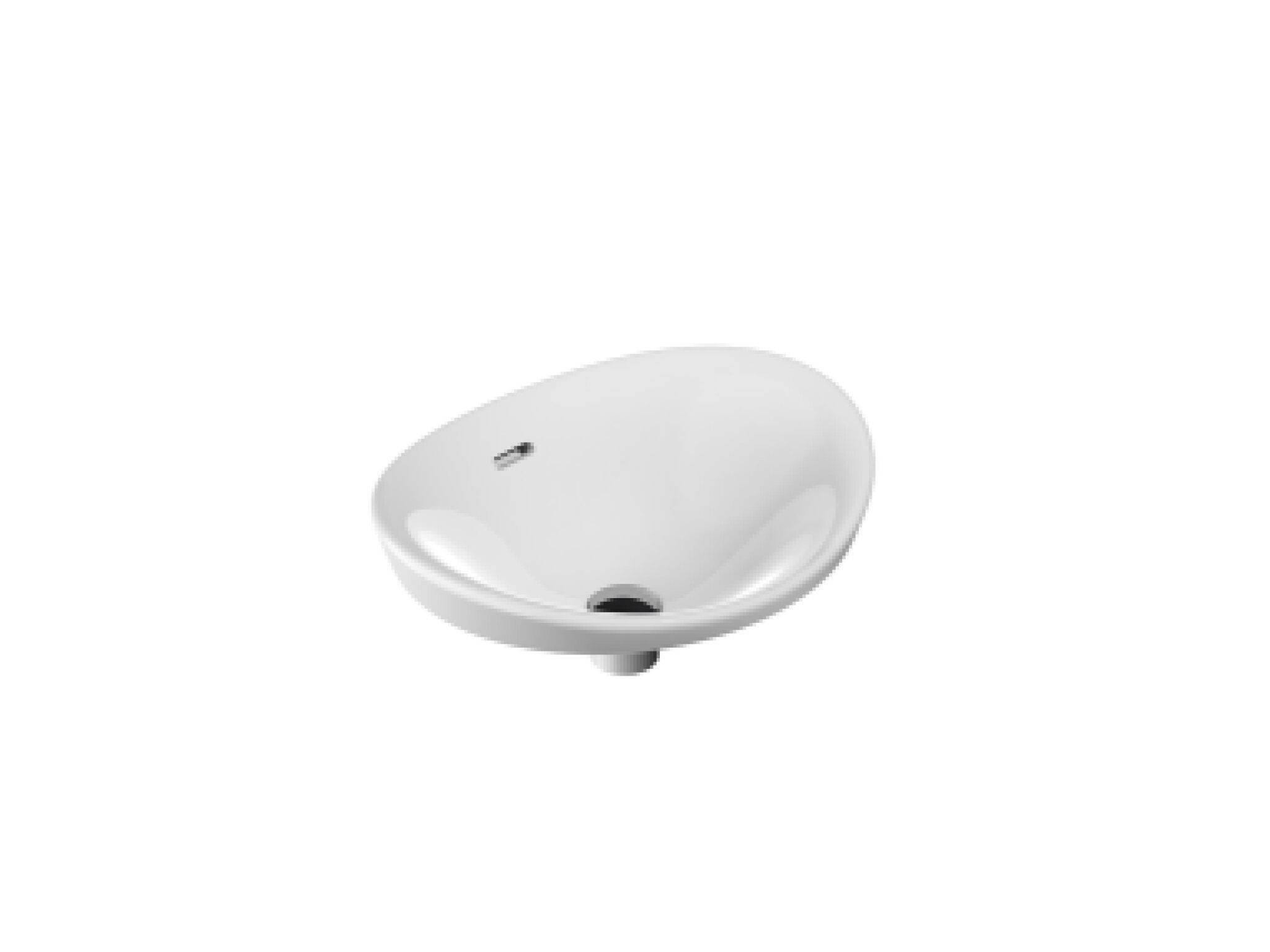 Lavabo híbrido línea Essen Round en blanco aperlado,,hi-res