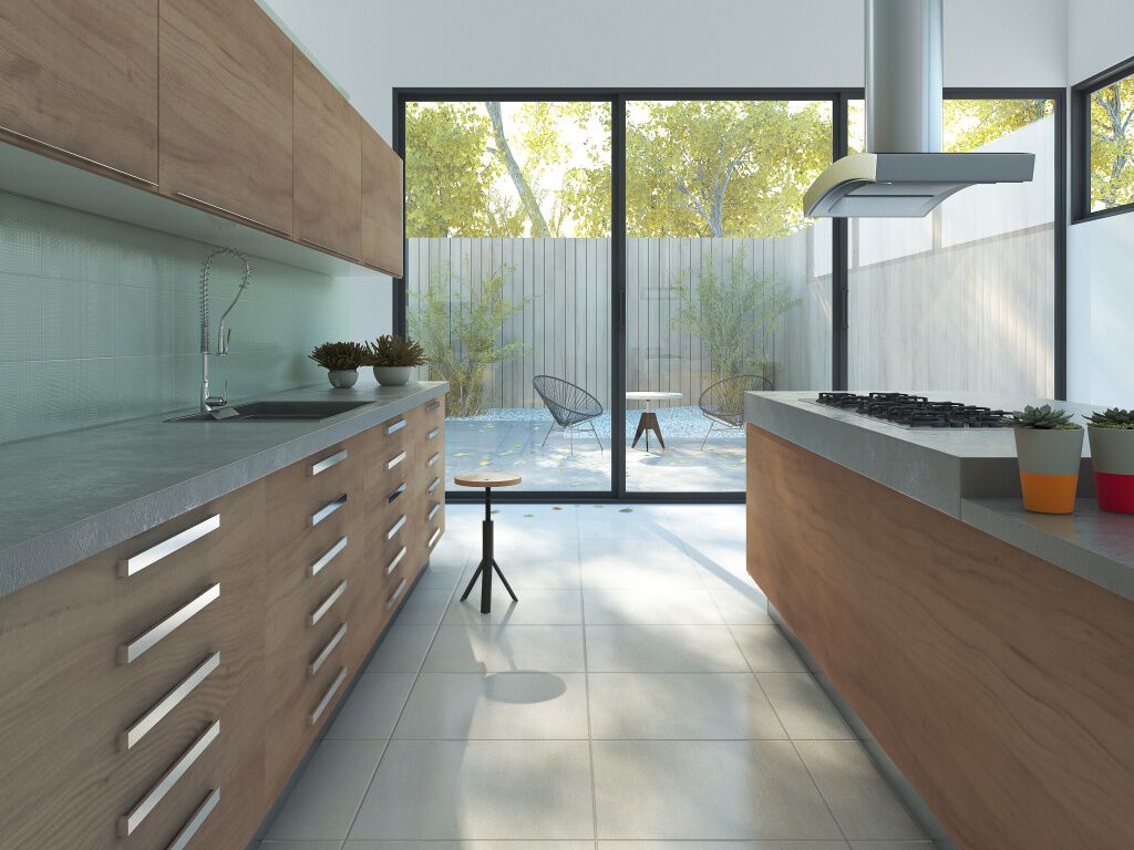 Cocina Dots Caf&eacute; con Verde,,hi-res