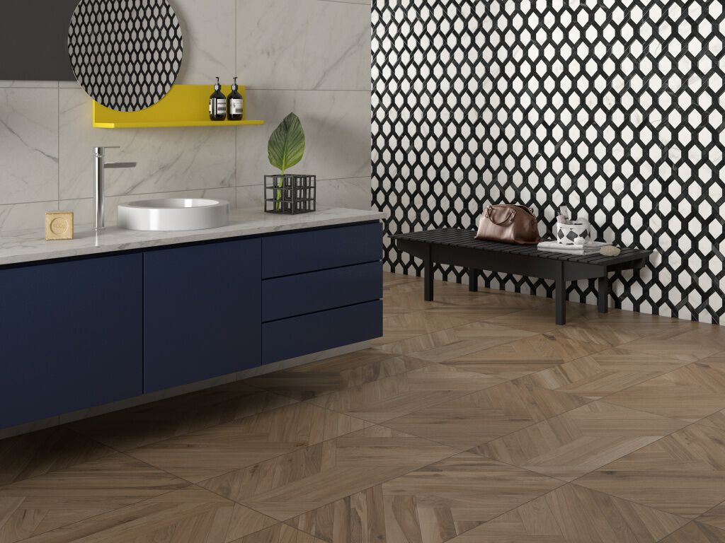 Baño Folkwood Blanco con Café,,hi-res