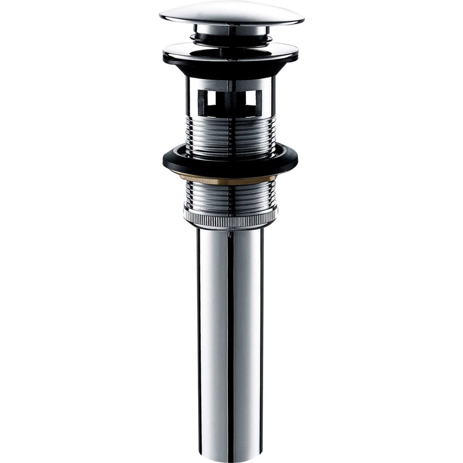 Desag&uuml;e de pop-up grande con rebosadero l&iacute;nea Universal en cromo pulido,,hi-res image number null