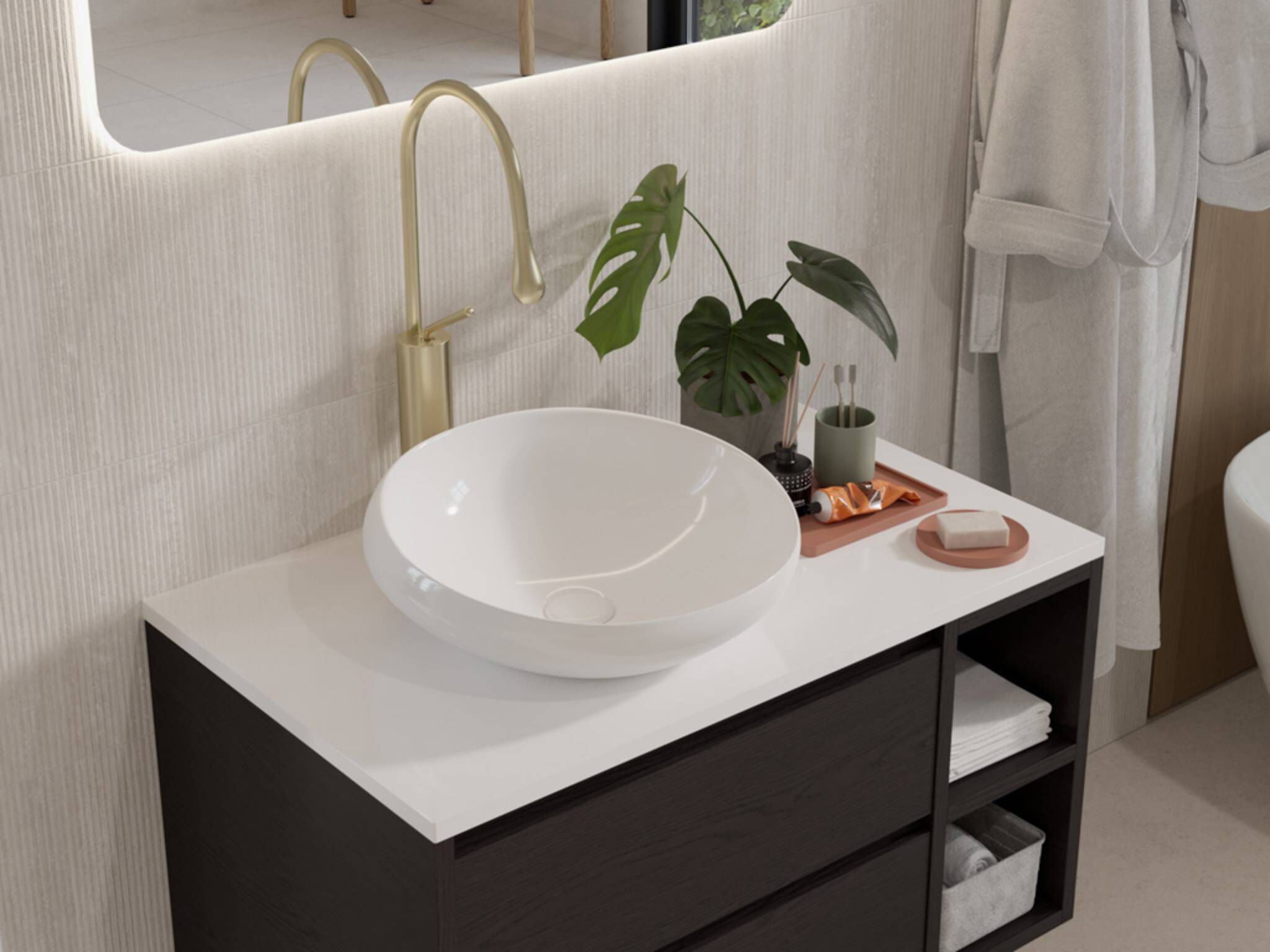 Lavabo de sobrecubierta línea Ferrara®,,hi-res image number null