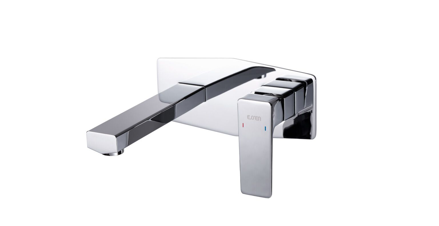 Llave de muro para lavabo línea Dessau en cromo pulido,,hi-res image number null