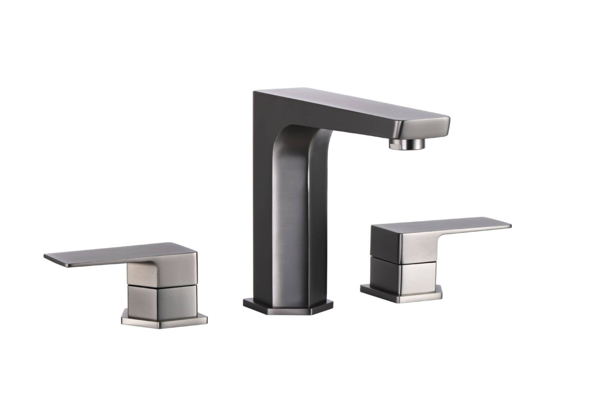 Llave duomando para lavabo línea Dessau en titanio mate,,hi-res image number null