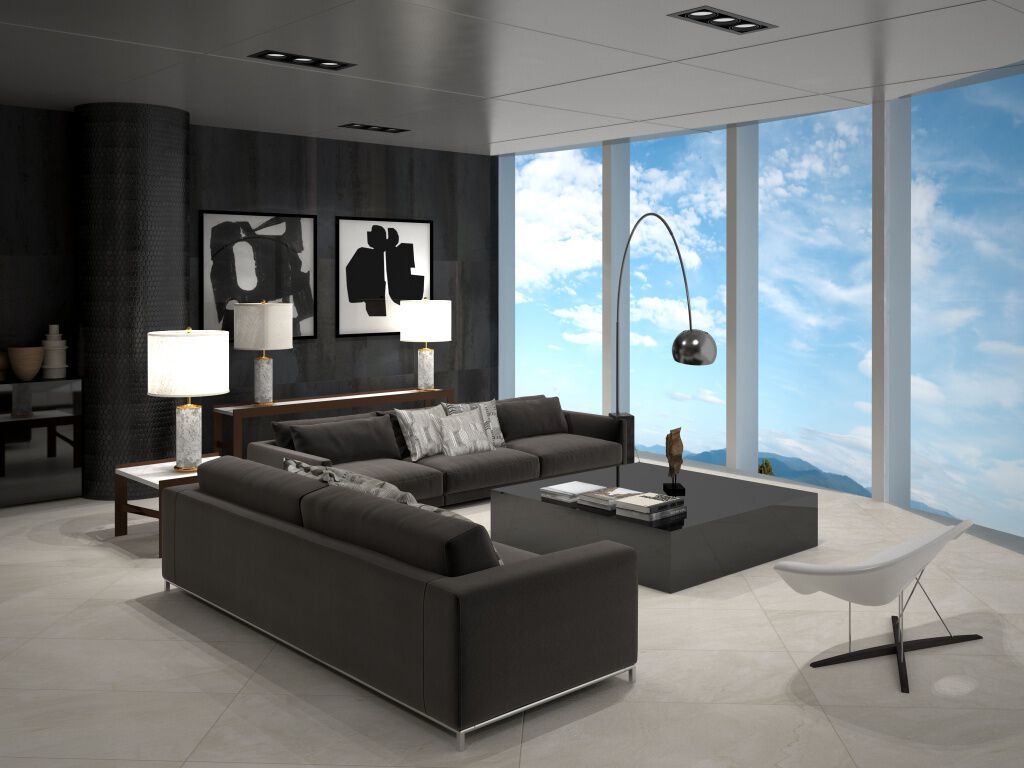 Sala Urban Caf&eacute; con Negro,,hi-res