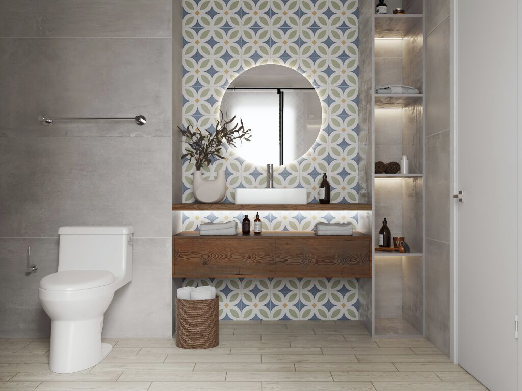 Ba&ntilde;o Bloom Azul con Gris,,hi-res