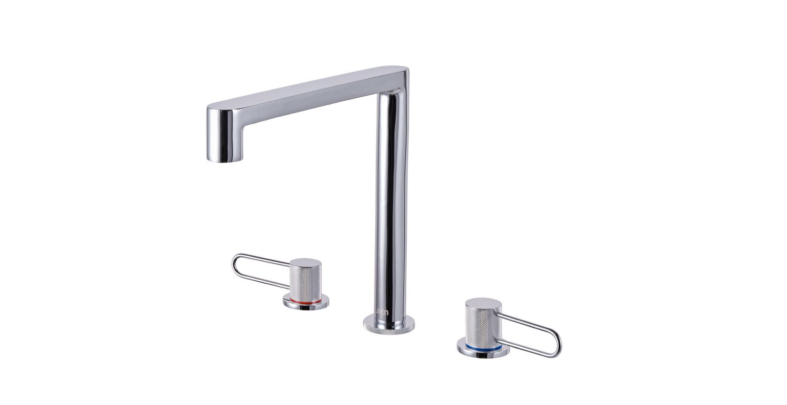 Llave duomando para lavabo línea Meyer en cromo pulido,,hi-res image number null