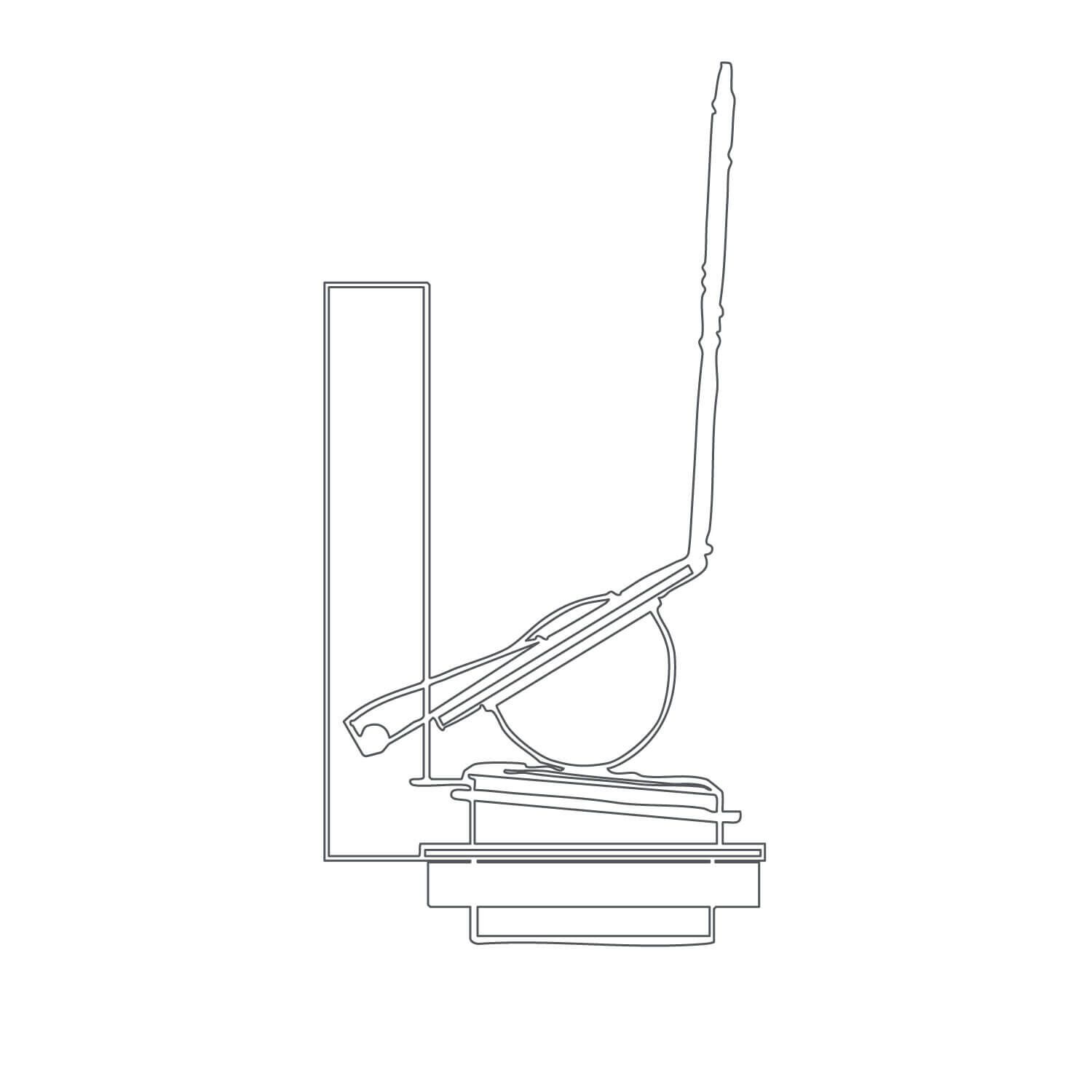 Sapito marbella de descarga para sanitario unico,,hi-res image number null