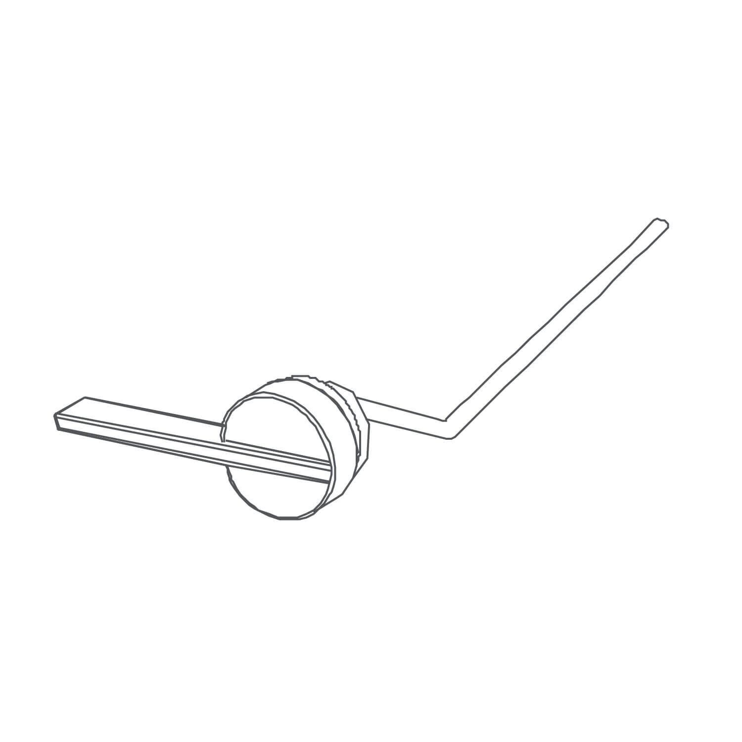 Palanca ankara de descarga para sanitario ankara y varsovia unico,,hi-res