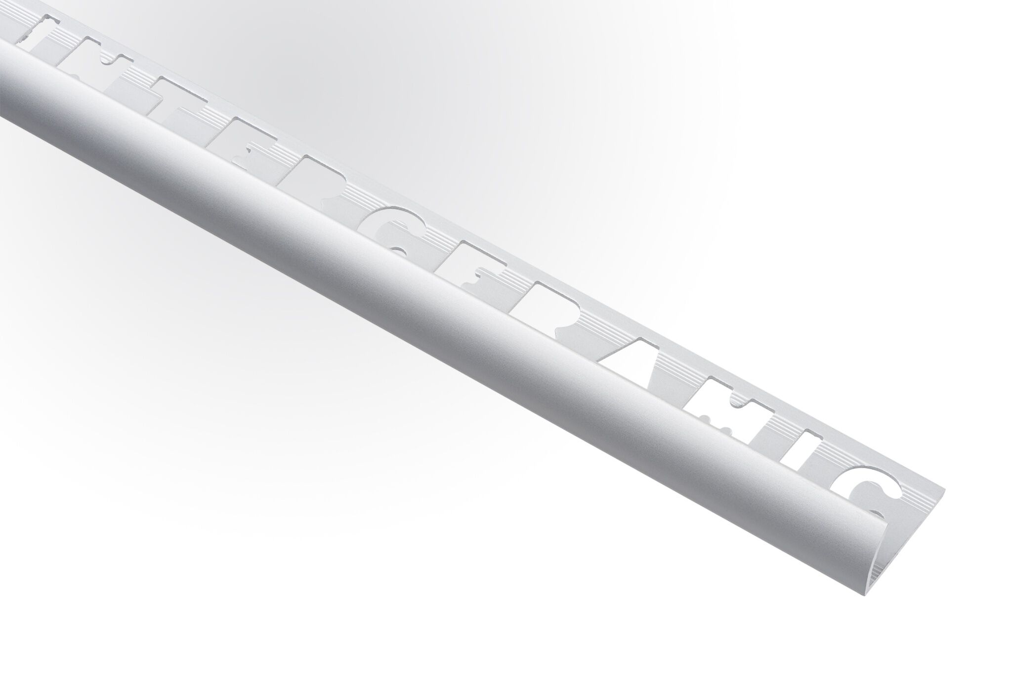 Perfil de aluminio curvo plata mate 10 mm,,hi-res image number null