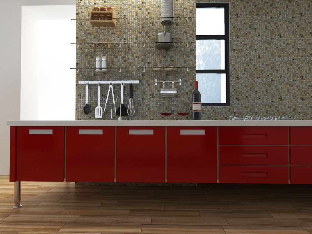 Cocina Interglass Murano Amarillo con Caf&eacute;,,hi-res