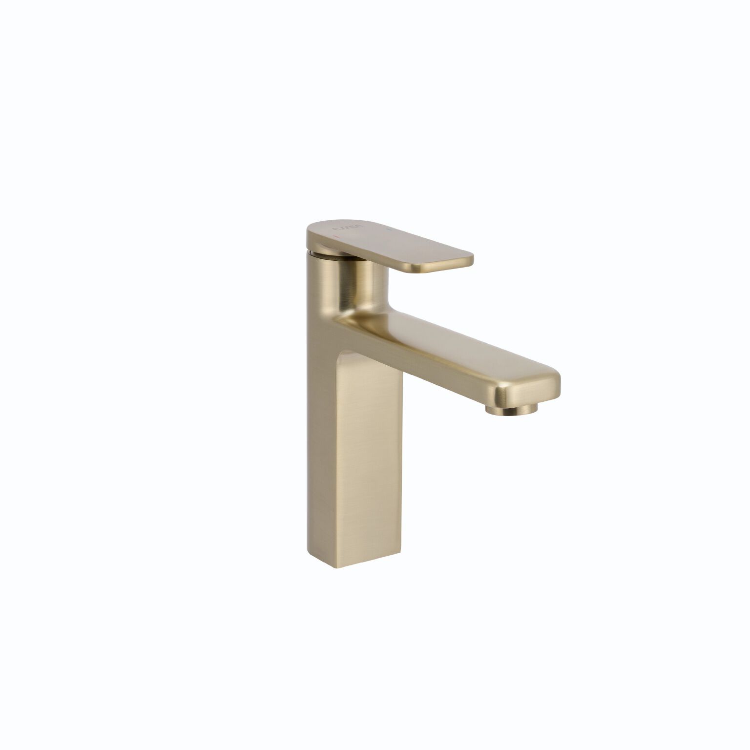 Llave monomando baja para lavabo línea Meissen en dorado satinado,,hi-res image number null