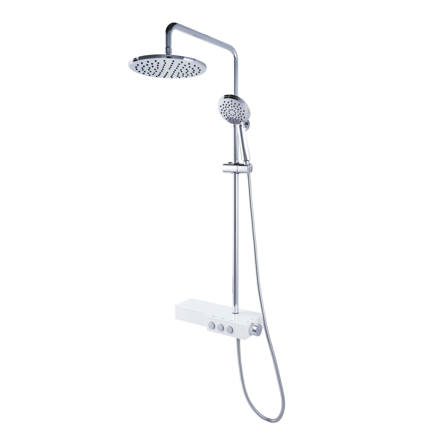 Regadera de muro para baño línea Marbella® en cromo pulido,,hi-res image number null